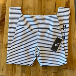 Glyder High Power Striped Leggings Rush branded